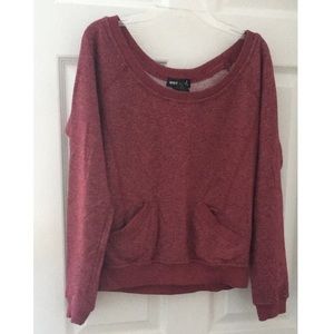Wet Seal - Maroon Pull Over - Junior Medium
